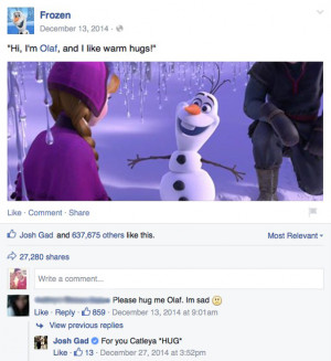 Josh Gad Appreciation Post | Whoa | Oh My Disney