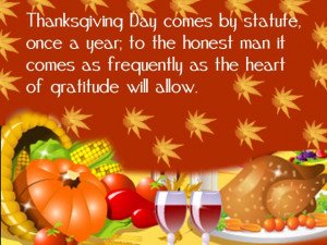 Happy Thanksgiving Quotes