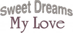 PT-PES-005 Sweet Dreams My Love
