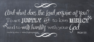 Chalkboard Art Quote Graphic: Family Creed