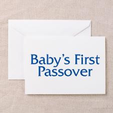 Baby's First Passover Greeting Cards (Pk of 10 for