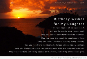 ... Twilight Sky birthday Quotes birthday wishes for a daughter and the