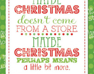 christmas grinch quote 8 x 10 digit al print - INSTANT DOWNLOAD ...