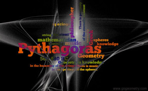 Pythagoras. ca.560-ca.480 BC. Greek philosopher and mathematician.