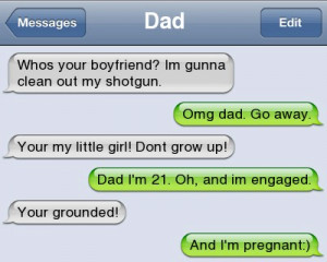 DAD...!! I AM PREGNANT