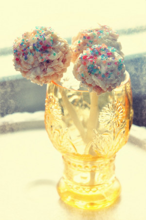 Rice Krispy Pops