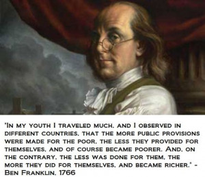 Ben Franklin 1766
