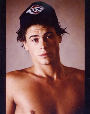 Sodapop Curtis. Wow :)Rob Lowe has always been a looker.