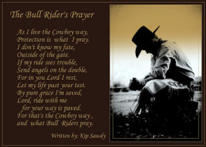Bull Riders Prayer