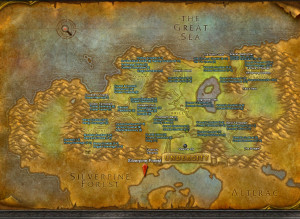 Scarlet Monastery Location