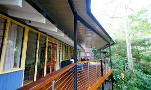 Brisbane house with hardwood outdoor decking