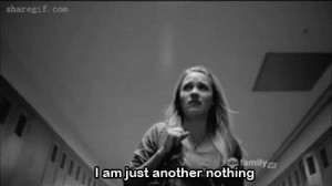 am just another nothing.