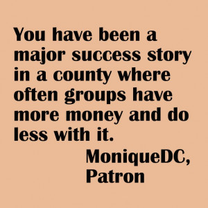 Quote from a MCPL patron.