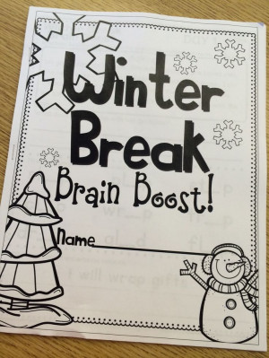 ... for Winter Break. Math, ELA, and fluency practice for break! $ Student