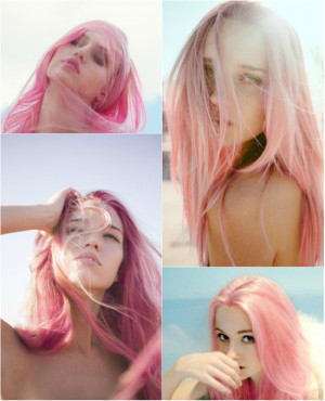 ... -pink-hair-by-clip-in-remy-natural-pink-colored-hair-extensions.jpg
