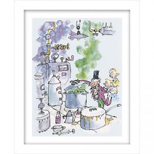 Quentin Blake - Roald Dahl, Charlie and the Chocolate Factory Framed ...
