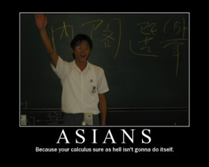 Chinky Or Not Chinky: Asians + Rice Farmers = Math Whizzes