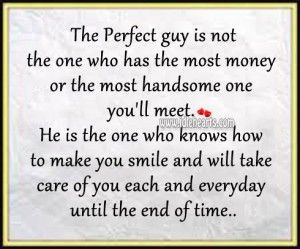 The Perfect Guy Is The One Who Knows How To Make You Smile