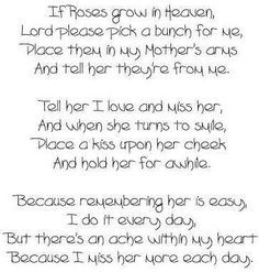 Miss You Mom Quotes Death | miss mom quotes posted in photo quotes by ...