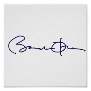 Barack Obama 39 s Signature