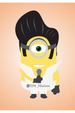 Elvis Minion... Thank you thank you very much
