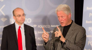 Former President Bill Clinton at POLITICO Playbook Cocktails event Nov ...