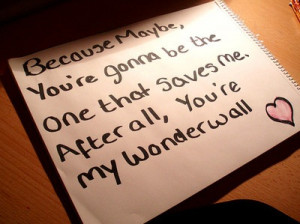 Youre My Wonderwall