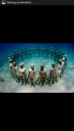 Under water sculpter in Grenada to honor the Africa ancestors that ...
