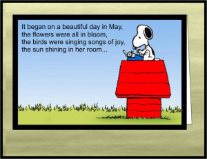 Snoopy Birthday Quotes Funny