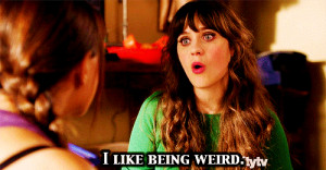 JESS: Zooey Deschanel brings Jess to live. She's a dorky teacher. She ...
