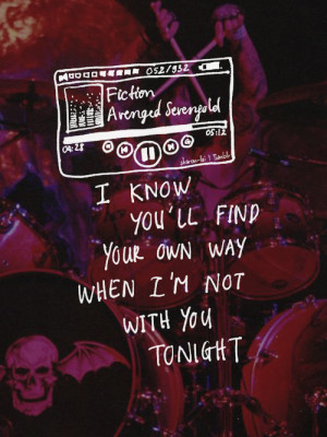 Haunting songs: Fiction - Avenged Sevenfold