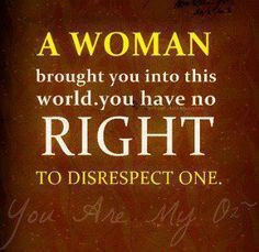 ... and your wife protect her like a daughter love her like a wife respect