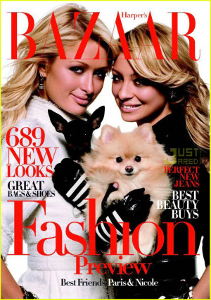 Paris & Nicole: Harper's Bazaar Quotes | Nicole Richie, Paris Hilton