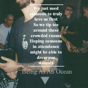 being as an ocean lyrics