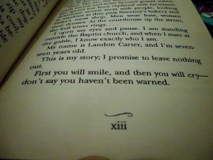 First you will smile, and then you will cry-- don't say you haven't ...