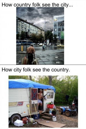 Funny Pictures 2014 City vs. Country