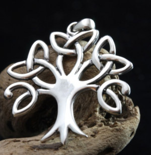 Celtic Trinity Tree of Life Pendant