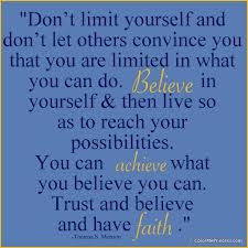 Don't Limit Yourself..