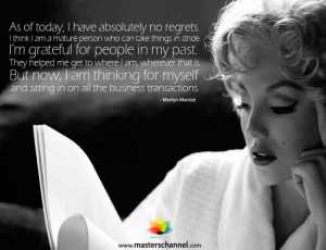 Have No Regrets Quotes