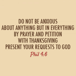 And there's no neeed to worry and sad.. all things possible in JESUS ...