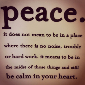 inner peace