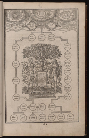 Bible Old Testament Genealogy Chart