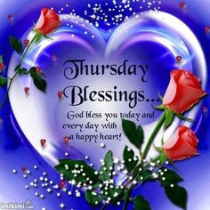 thursday blessing More