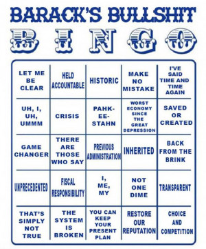 Rules for Bullshit Bingo:
