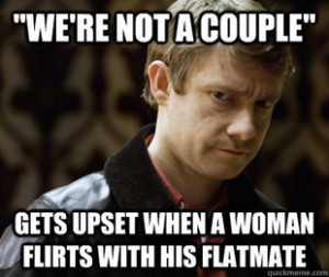 The shipping joke involving Holmes and Watson has been also adapted ...