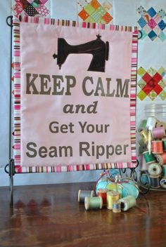 Get Your Seam Ripper Mini Quilt More