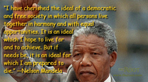 Quote of the Day: Nelson Mandela on Democracy