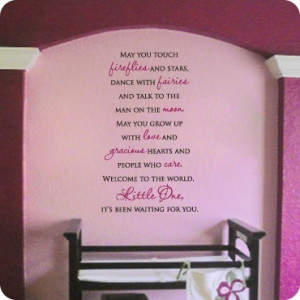 Wall Quote for baby when-i-own-land