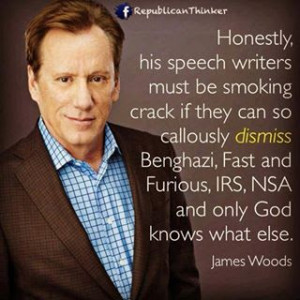 James Woods - 'Obama is the gift from hell’