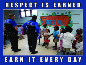 Police Motivation Poster “Respect”